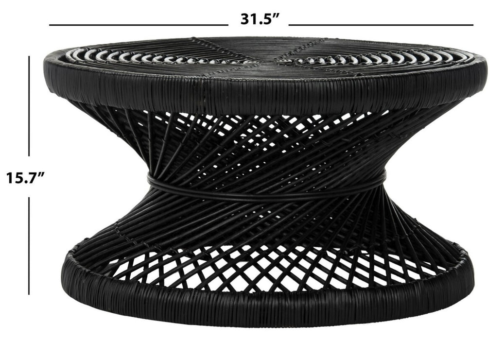 Grimson Large Bowed Coffee Table - Cool Stuff & Accessories
