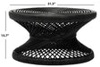 Grimson Large Bowed Coffee Table - Cool Stuff & Accessories