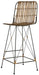 Minerva Wicker Bar Stool/Natural Brown - Cool Stuff & Accessories
