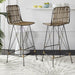 Minerva Wicker Bar Stool/Natural Brown - Cool Stuff & Accessories