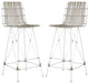 Minerva Wicker Bar Stool/White wash - Cool Stuff & Accessories
