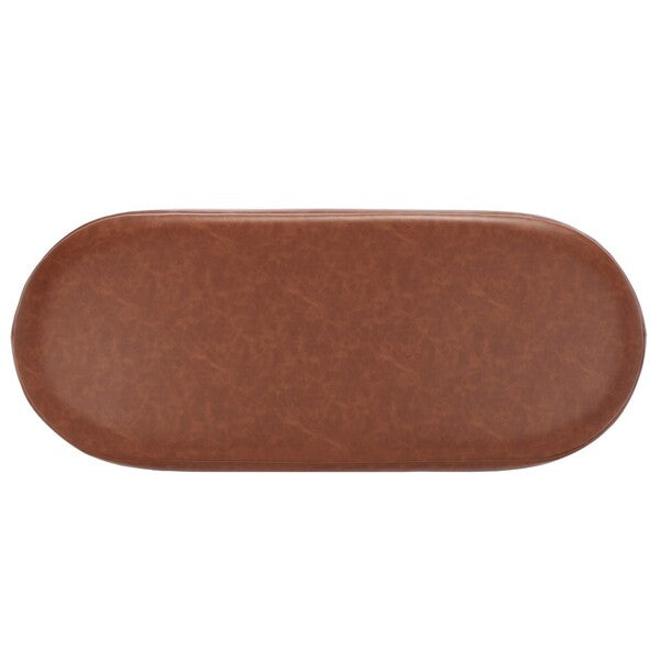 Bellezza Oval Bench/Cognac