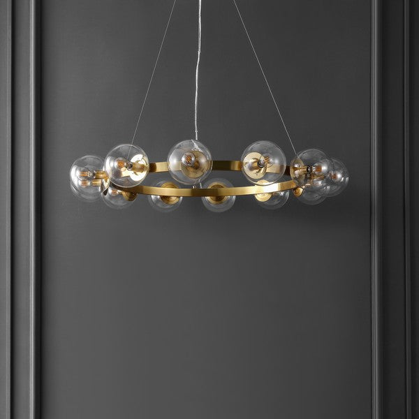 RYLIAN CHANDELIER/Brass