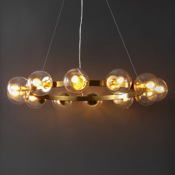 RYLIAN CHANDELIER/Brass