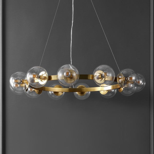 RYLIAN CHANDELIER/Brass