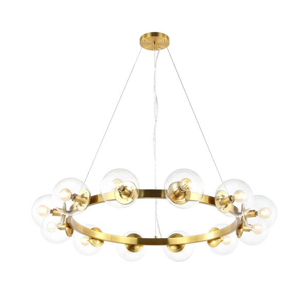 RYLIAN CHANDELIER/Brass